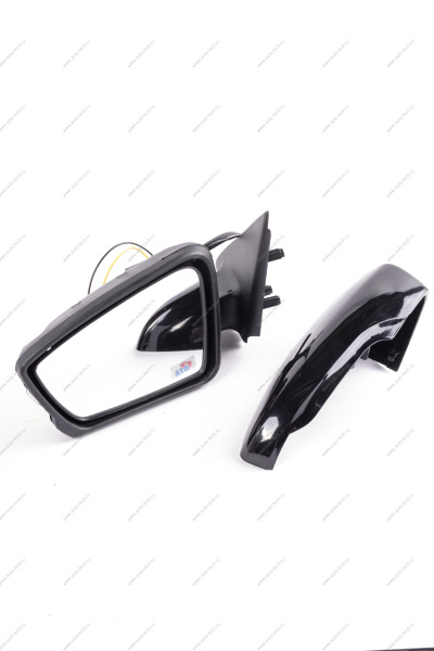 Зеркало боковое левое, с электроприводом, обогревом, указателем поворота (под покраску) ВАЗ-2191 (в упаковке Автотехпром) Lada LADA 21910820100521