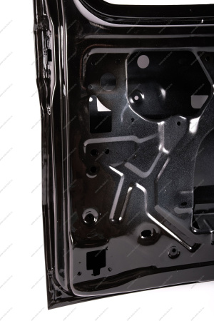 Дверь задка левая (под стекло) LADA Largus/Лада Ларгус крашеная 676 Черная жемчужина (Черный) GAMMA GAMMA 901015964R-676-GAMMA