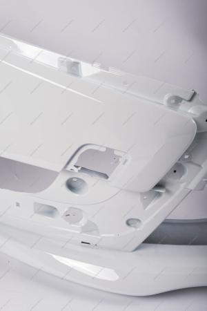 Бампер передний LADA Vesta Sedan/SW в цвет (без заглуш под букс крюк) 221Ледниковый (белый) Кампласт Кампласт 8450006666-221