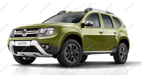 Крыло переднее левое RENAULT Duster крашеное Хаки DNP Renault RENAULT 631012718R-DNP