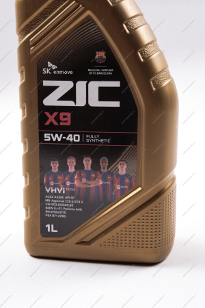 Масло X9 моторное 5W40 A3/B3, A3/B4, SN/CF 1 л ZIC ZIC 132613