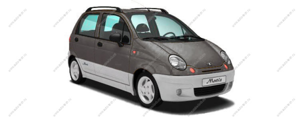 Бампер передний крашеный DAEWOO Matiz 01-05г Темно-серый GNJ GAMMA JH01-MTZ01-016-GNJ