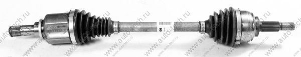 Привод LADA Largus переднего колеса левый (для двигателей 11189,21129) Renault RENAULT 8450009548