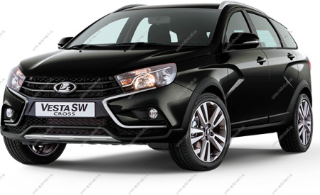 Бампер задний LADA Vesta SW Cross/Cross седан крашеный(без 8450031033 и 8450032362) 676 Черная Жемчужина (черный) LADA LADA 8450031032-676
