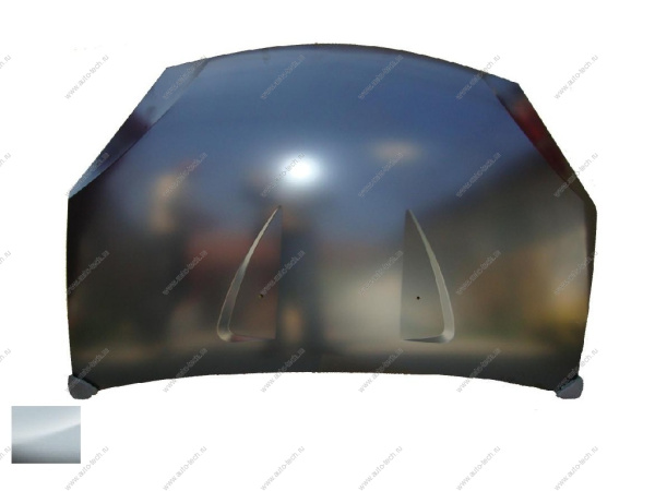 Капот RENAULT Sandero крашеный Blanc glacier 369 Белый лед API  6001551350-369