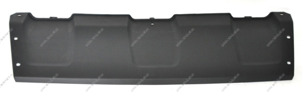 Накладка RENAULT Duster/Рено Дастер бампера передняя нижняя (черная) Atek Китай  41161056