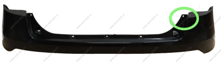 Бампер) задний (под покраску) (верхняя часть) Lada Vesta SW Cross/Cross(седан Lada LADA 8450031032