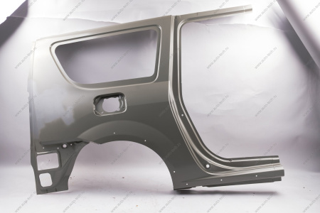 Боковина кузова задняя правая (заднее крыло + порог) (катафорезный грунт) LARGUS Cross Lada LADA 8450090401