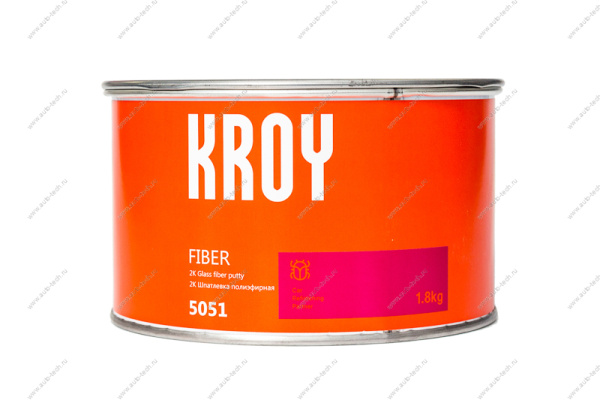 Шпатлевка FIBER RAL 6000 1.8 КГ KROY KROY 6000