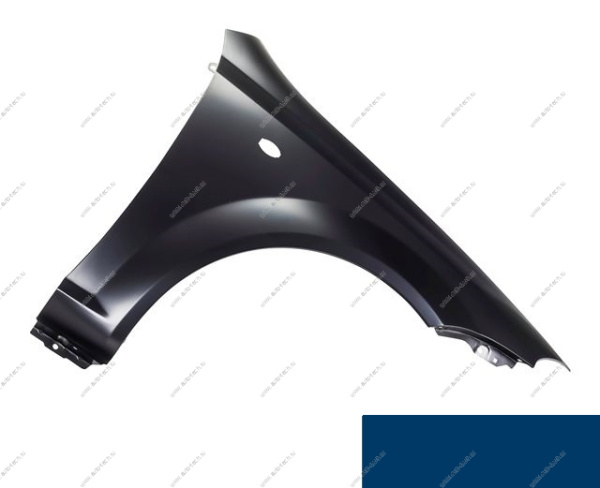 Крыло крашеное CHEVROLET LACETTI (хетчбек) перед. правое (с отв. под повт.) GCT - MOROCCAN BLUE API Api 96548956-GCT
