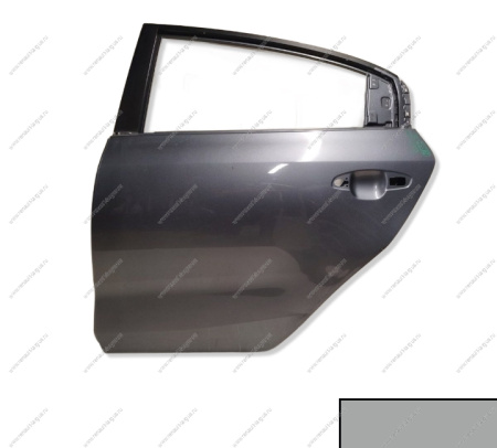 Дверь задняя левая крашеная KIA RIO седан 2017- (RHM - SLEEK SILVER) Китай CHINA 77003H0000-RHM