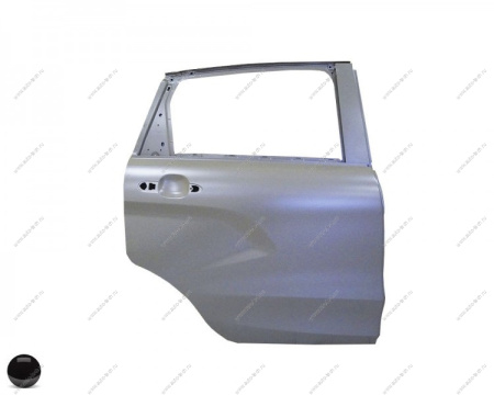 Дверь LADA XRAY задняя правая крашеная 676 Черная жемчужина (черный) АвтоВАЗ LADA 821002780R-676