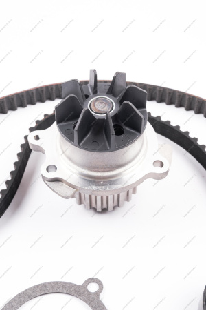 Ремень ГРМ Lada Largus /2190 двигат.8кл 11189 (ширина 17мм, 113 зуб) (комплект) с роликом 21116-1006238-00 + водяной насос Gates Gates KP15670XS