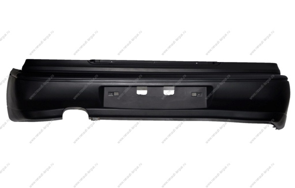 DAEWOO Nexia N-100 Накладка заднего бампера черный Api Bodyparts DWNEX95-643B