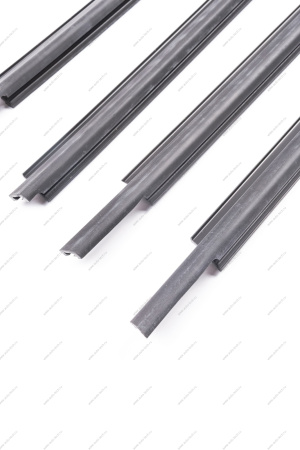 Бархотка стекла двери ВАЗ-1118 наружняя нижняя передняя правая+левая к-т ( AD Plastik) Lada AD Plastik г.Солин FR00001373