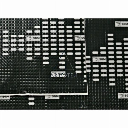 Вибро АлюМаст Бета 2 М2Ф1 2 мм (Лист 0.5х1.0) SGM  SGM.AM.B2.05X100