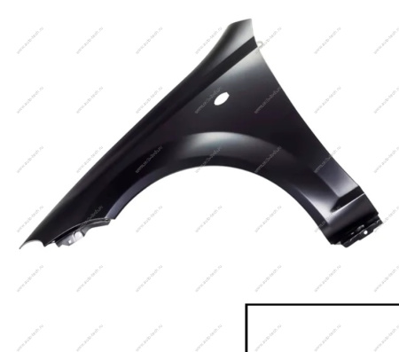 Крыло крашеное CHEVROLET LACETTI (хетчбек) перед. левое (с отв. под повт.) 11U - GALAXY WHITE API Api 96548951-11U