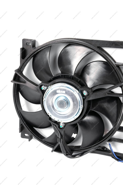 Вентилятор ВАЗ-21214 электрический в сборе с кожухом, 2 вент. тип Валее [5] Gamma GAMMA GMEMR-19125