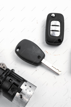 Замок зажигания LADA Vesta с цилиндрами замка двери (без 8450030224 рычага выключателя замка) к-т LD LADA 8450033065