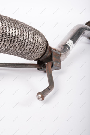 Глушитель дополнительный с трубами и кроншт.(резонатор) LADA Vesta/Веста Lada LADA 8450032235