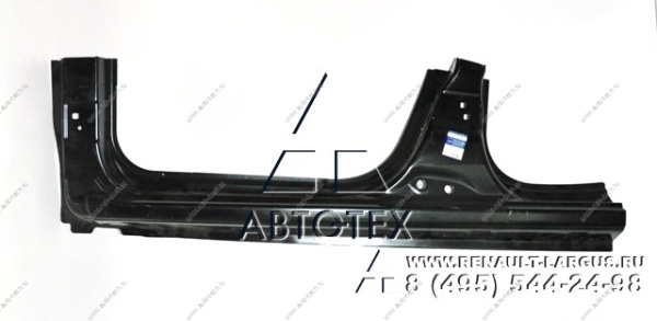 Порог правый RENAULT Sandero/Рено Сандеро Renault RENAULT 6001551337