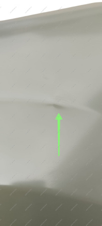 РОЗНИЦА Крыло новое LADA Largus/RENAULT Logan 04-13 переднее левое ( залом на арке) SIMVI SIMYI SYRN001G001BL