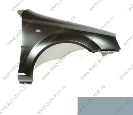 Крыло крашеное CHEVROLET LACETTI (SD/WGN) перед. прав (с отв. повт.) GUF - ARCTIC BLUE API Api 96548995-GUF