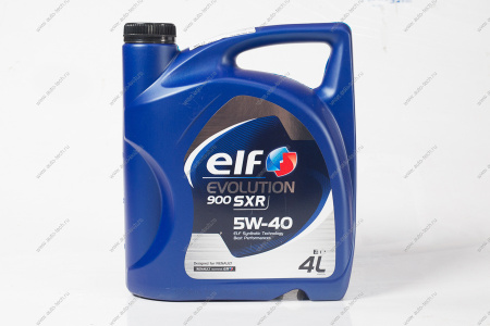 Масло моторное ELF Evolution 900 SXR 5W40 4 л ELF ELF 10170501