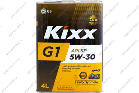 Масло моторное G1 SP 5W30 синт.4л (замена с L210144TE1) KIXX KIXX L215344TE1