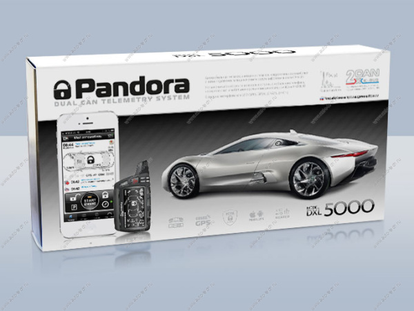 Охранная система c обратной связью и дистанционным запуском PANDORA DXL 5000 S PANDORA PANDORA DXL 5000 S