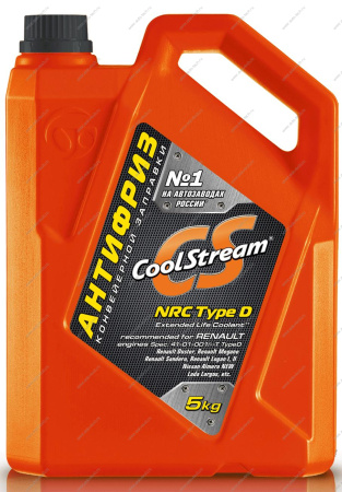 Антифриз CoolStream NRC для Лада Ларгус 5 литров Тольятти Тольятти CS-010402