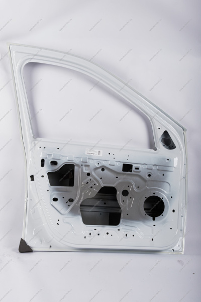 Дверь передняя левая LADA Largus/Лада Ларгус крашеная (с отв. под молдинг) 221 Ледниковый (Белый) Lada LADA 801013696R-221
