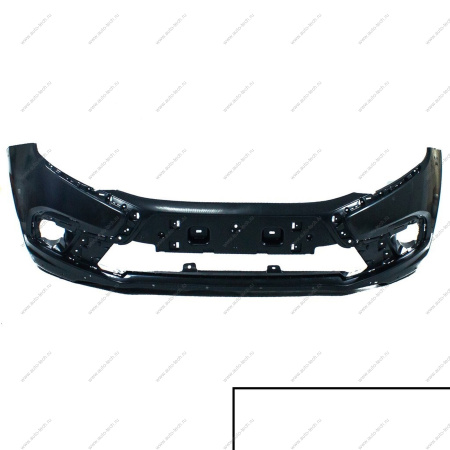 Бампер передний (FL) LADA GRANTA CROSS 2018- крашеный в цвет (240) Белое облако АвтоВАЗ LADA 8450109093-240