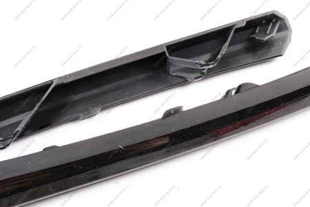 Молдинг переднего бампера к-т 4шт (черный глянец) LADA Vesta FL Россия Россия 8450040050+51+52+53 черны