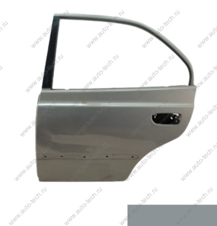 Дверь крашеная задняя левая HYUNDAI ACCENT 00-12 S09 - Серебристый Иней Китай CHINA 7700325030-S09