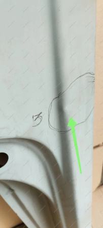 Боковина задняя левая (крыло) (с окном) (катафорезный грунт) LADA Largus/Лада Ларгус (универсал) Lada LADA 8450104266