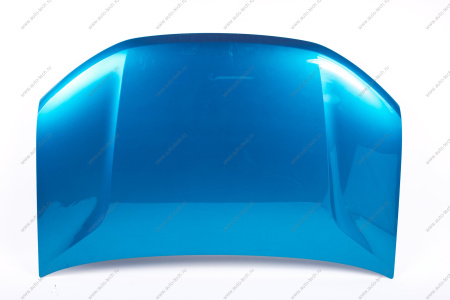 Капот LADA Largus (FL)/Cross (FL) крашеный в цвет 498 Лазурно синий ( Cеребристый темно-синий), герметик только по шву Lada LADA 8450013078-498