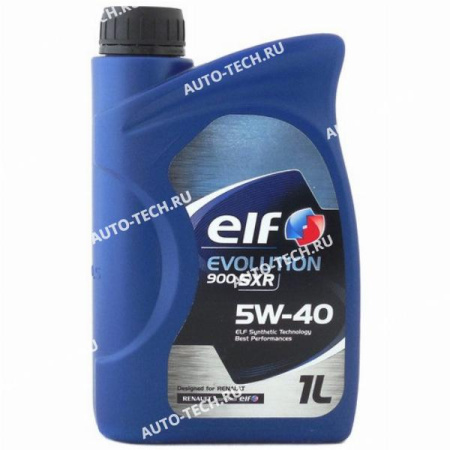 Масло в двигатель ELF 5W-40 для Лада Ларгус/Рено Логан ELF EVOLUTION 900 SXR 5W40 1л Тольятти ELF5W401L