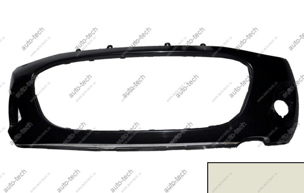 Бампер передний ВАЗ-2192 под птф (KALINA Cross) 610 Рислинг АвтоВАЗ  21920-2803015-51-610