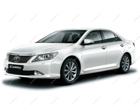 Бампер передний Toyota Camry 50 крашеный Белый 040 2011- Технопласт Технопласт 5211933987-040