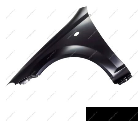 Крыло крашеное CHEVROLET LACETTI (хетчбек) перед. левое (с отв. под повт.) 87U - PEARL BLACK API Api 96548951-87U