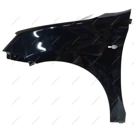 Крыло новое ВАЗ-2190 переднее левое крашеное 672 Черная пантера АвтоВАЗ АвтоВАЗ 21900-8403011-672