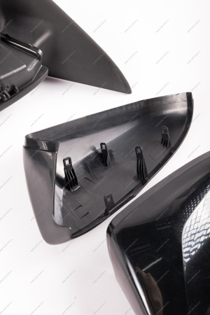 Зеркало LADA Vesta левое+ правое в сборе с накладкой под покраску электропривод , обогрев с повторит поворота(белые) в стиле Лексус к-т( MIRR MIRR 8450008044+8450030954