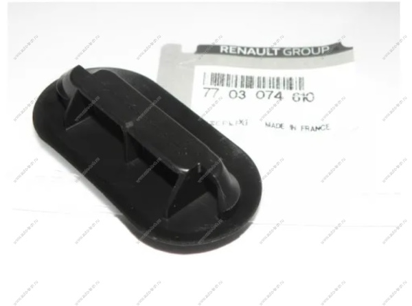 Заглушка Renault Logan порога 20X50(пластик овальный) Renault RENAULT 7703074610