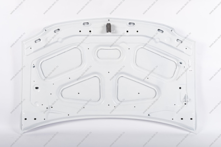 Капот LADA Largus/Лада Ларгус крашеный 221 Ледниковый (Белый) с герметиком, герметик только по шву Начало НАЧАЛО 6001546685-221