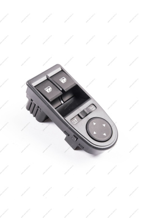 Блок управления стеклоподъемниками (2 кнопки +зеркала) ВАЗ-2190 ЗавГар 21953709810