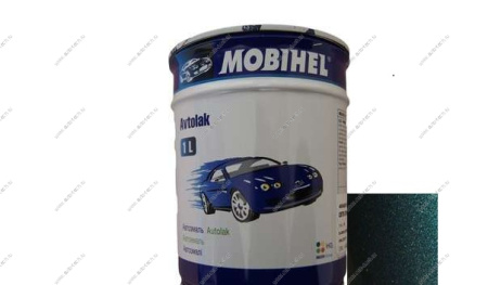 Базовая эмаль металлик Mobihel Изумруд 1л MOBIHEL 385