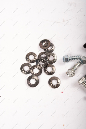 Держатели(клипсы) пыльника дв-ля (комплект) ВАЗ-2108 (саморезы,клипсы,шайбы)(10+10+10) Белзан БелЗАН 21080-2802022/23 клипсы