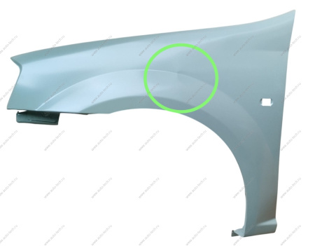 РОЗНИЦА Крыло новое LADA Largus/RENAULT Logan 04-13 переднее левое ( залом на арке) SIMVI SIMYI SYRN001G001BL