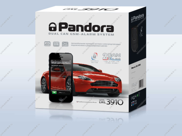 Охранная система c обратной связью PANDORA DXL 3910 PRO PANDORA PANDORA DXL 3910 PRO